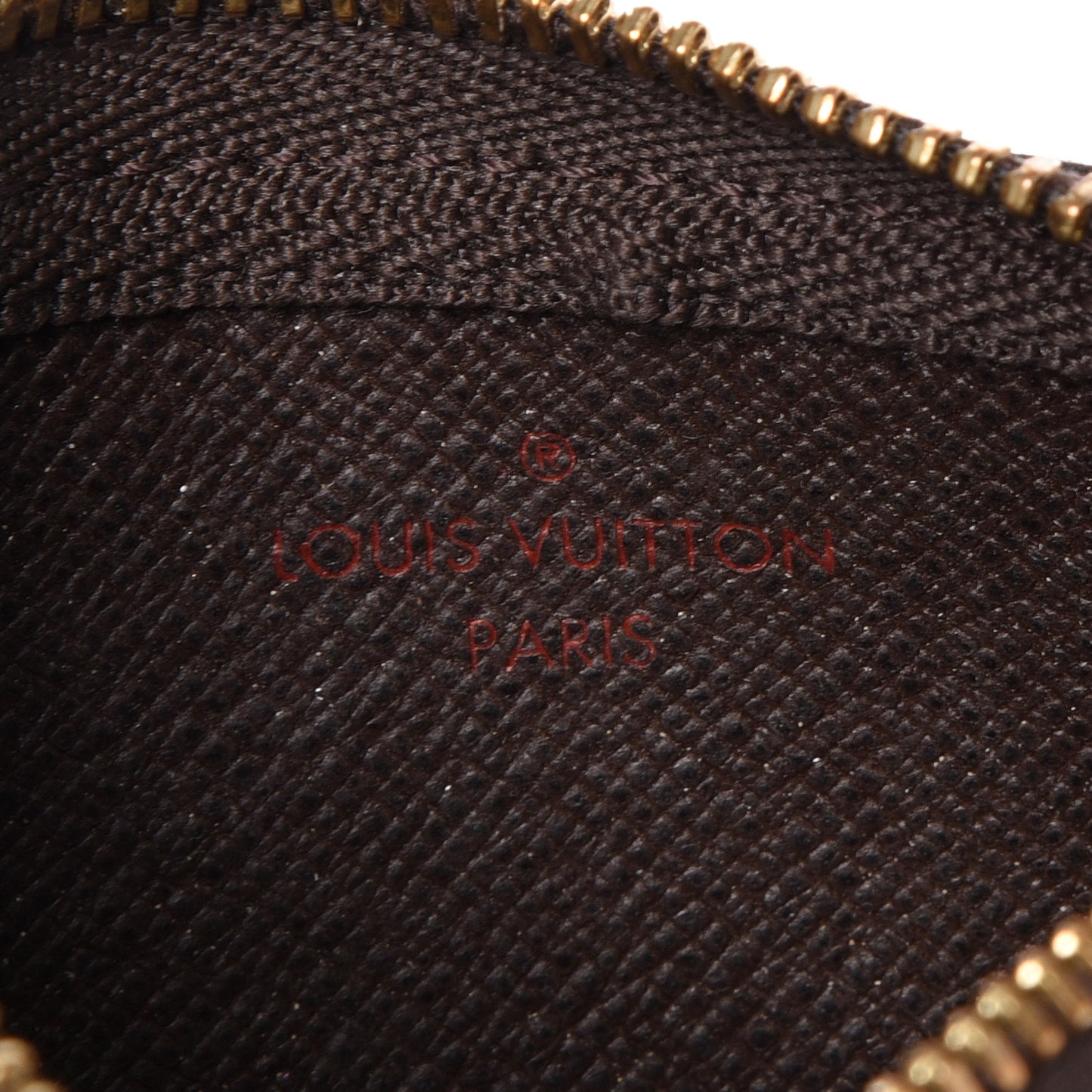 Damier Ebene Key Pouch