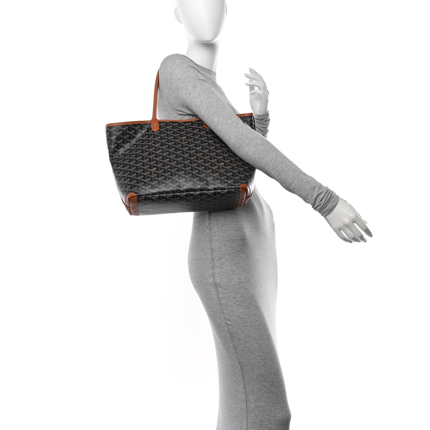 Goyard Goyardine Artois PM Black Gold 2 of 14