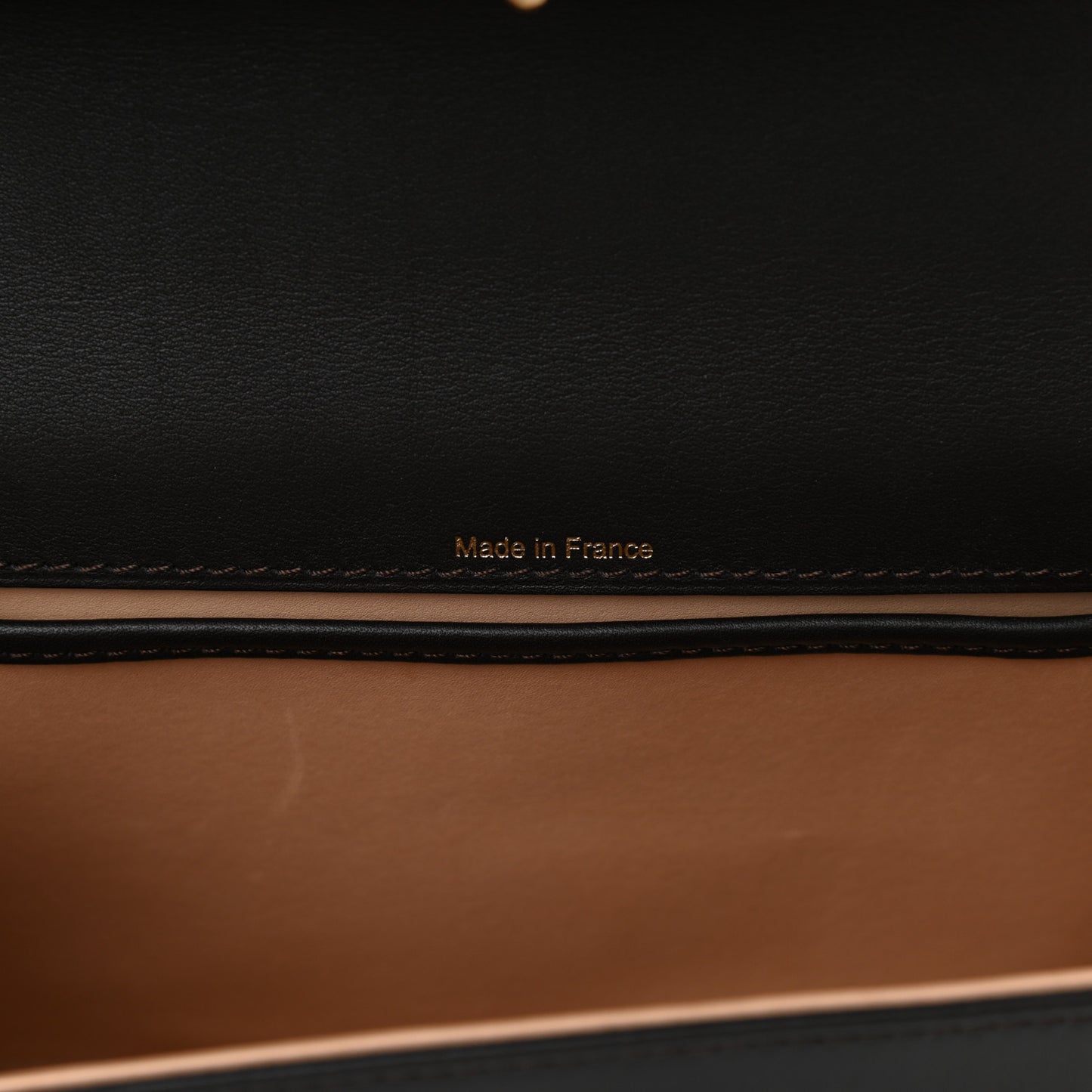 Smooth Calfskin Mini Tempete Satchel Brown