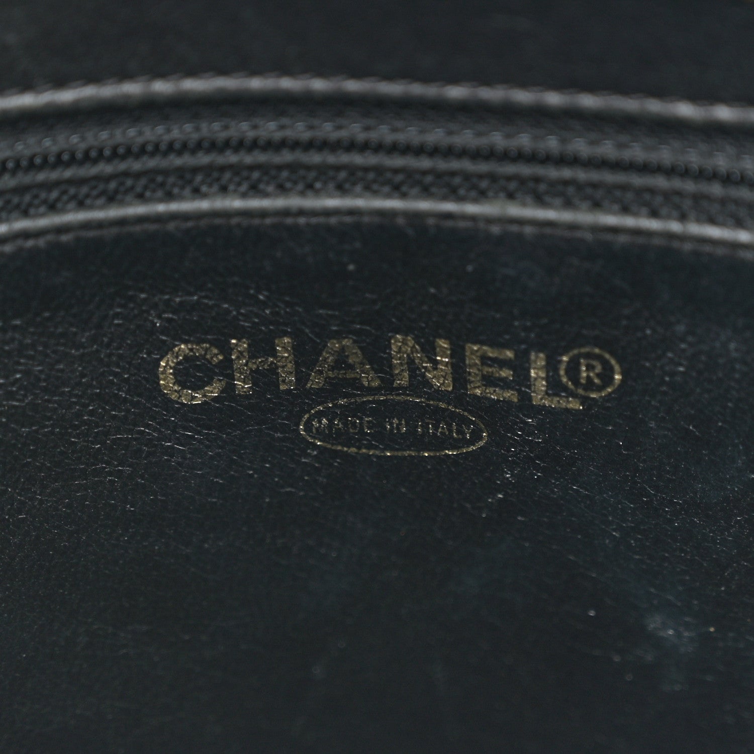 Chanel Caviar Quilted Medallion Tote Black 6 of 10