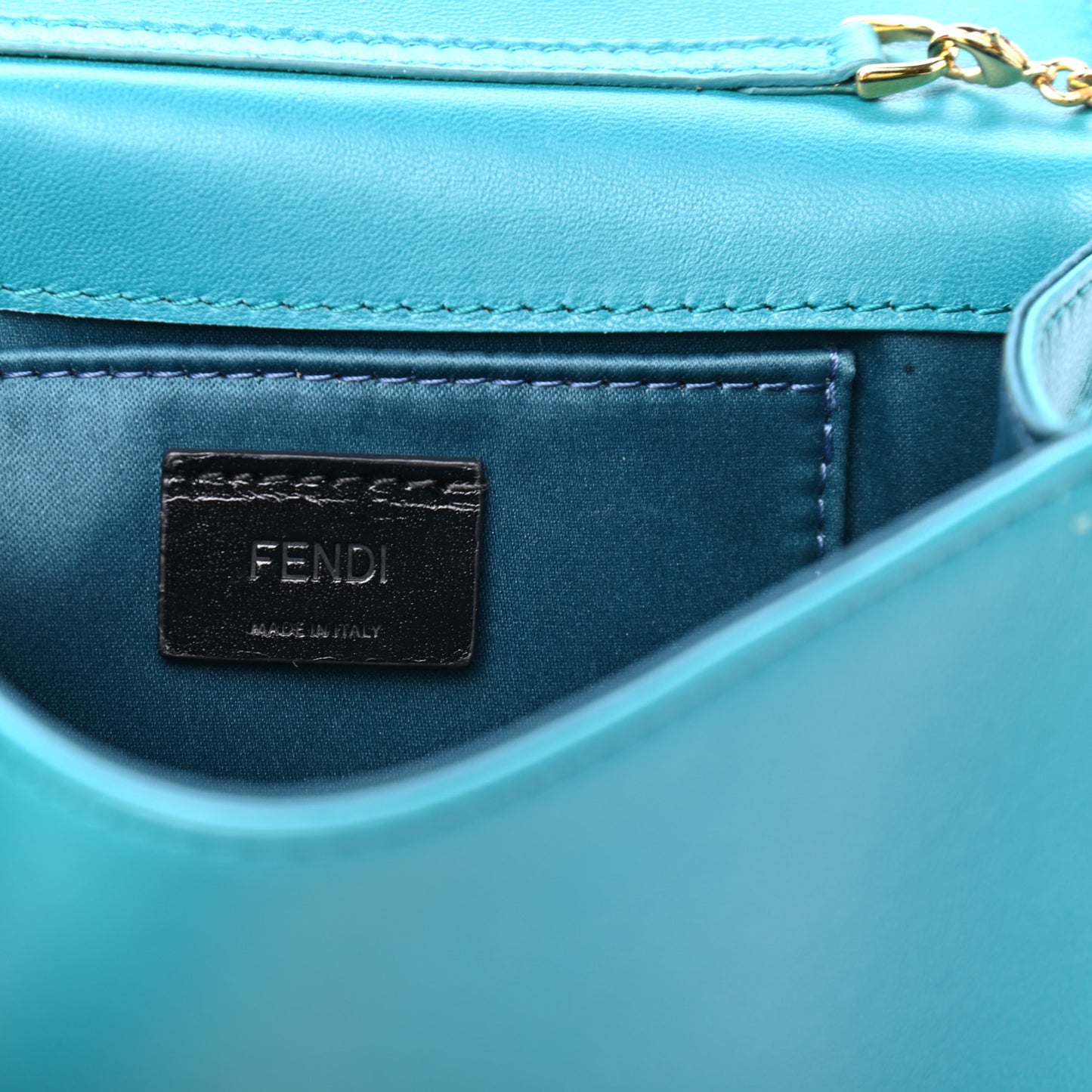 Shiny Nappa Mini Rush Clutch Lago