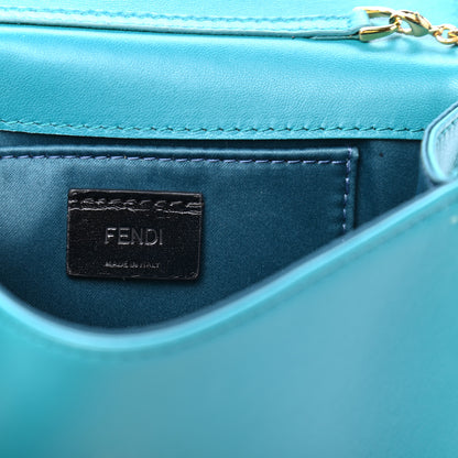 Fendi Shiny Nappa Mini Rush Clutch Lago 5 of 6