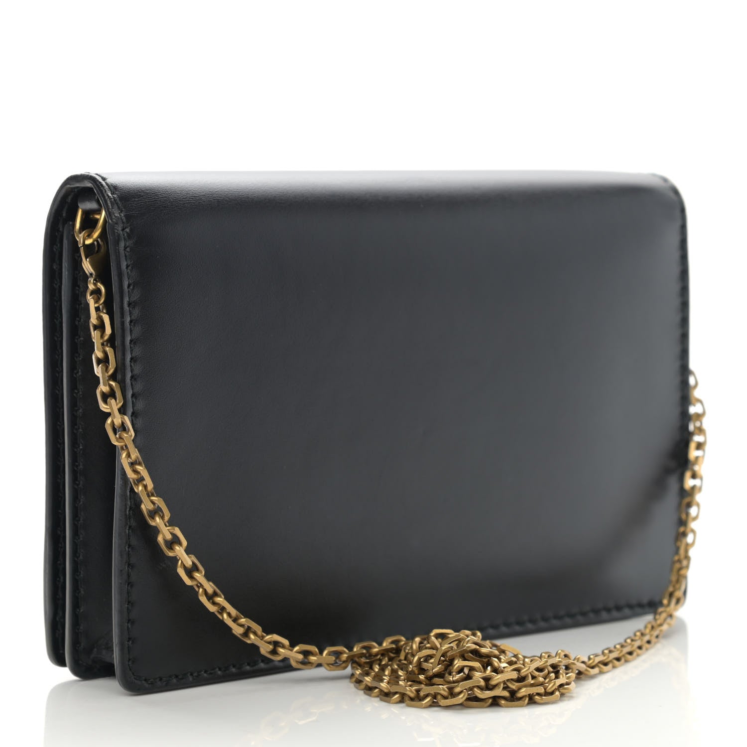 Christian Dior Calfskin J'Adior Wallet on Chain Pouch Black 2 of 11