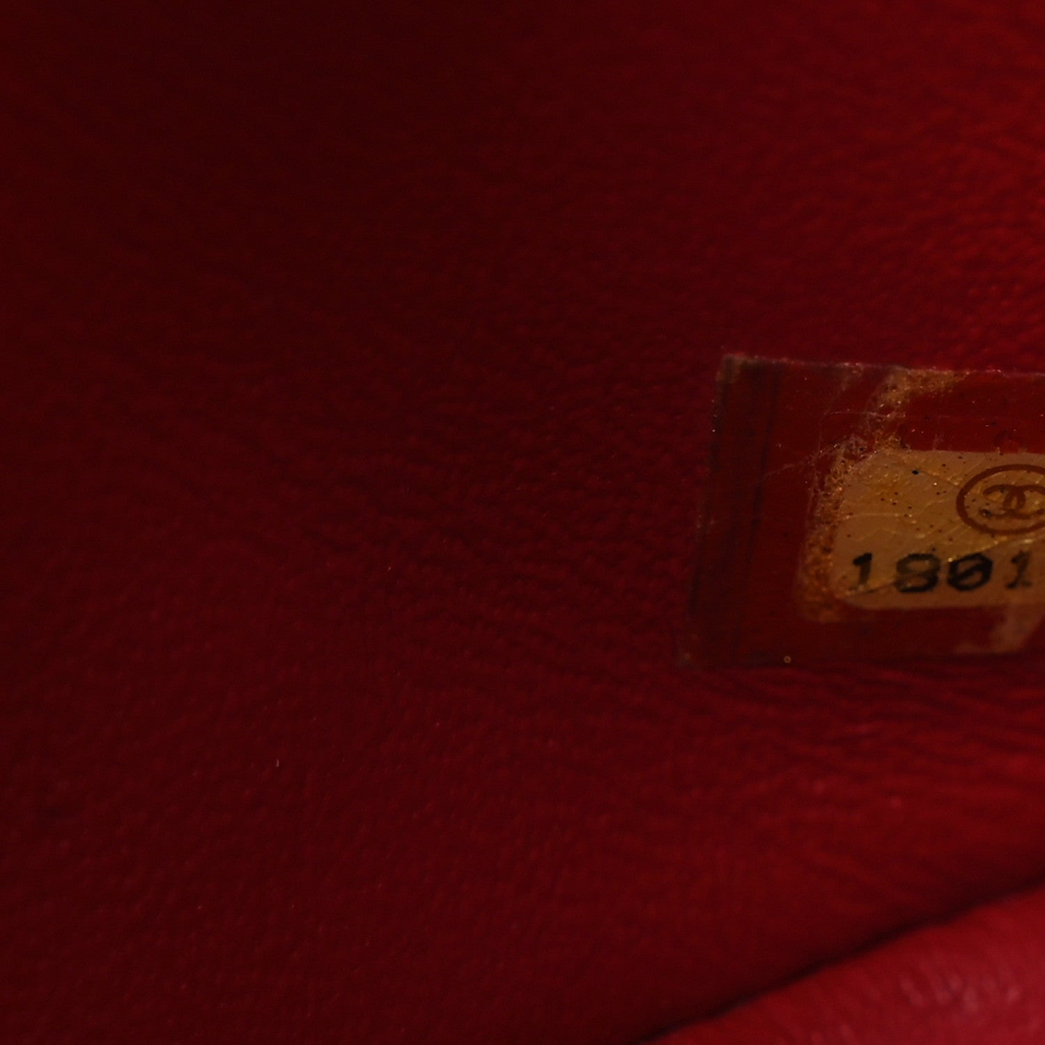 Chanel Lambskin Quilted Mini Rectangular Flap Red 7 of 14