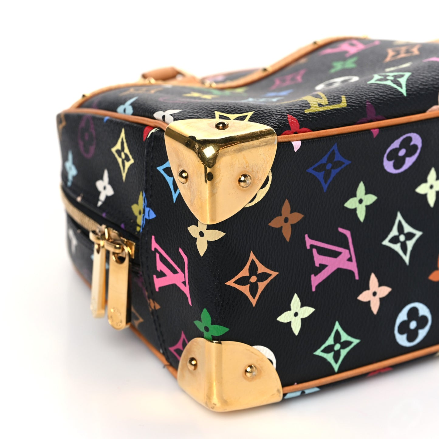 Monogram Multicolor Trouville Black