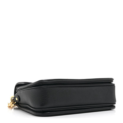 Louis Vuitton Grained Calfskin Lockme Oxford Black 4 of 10