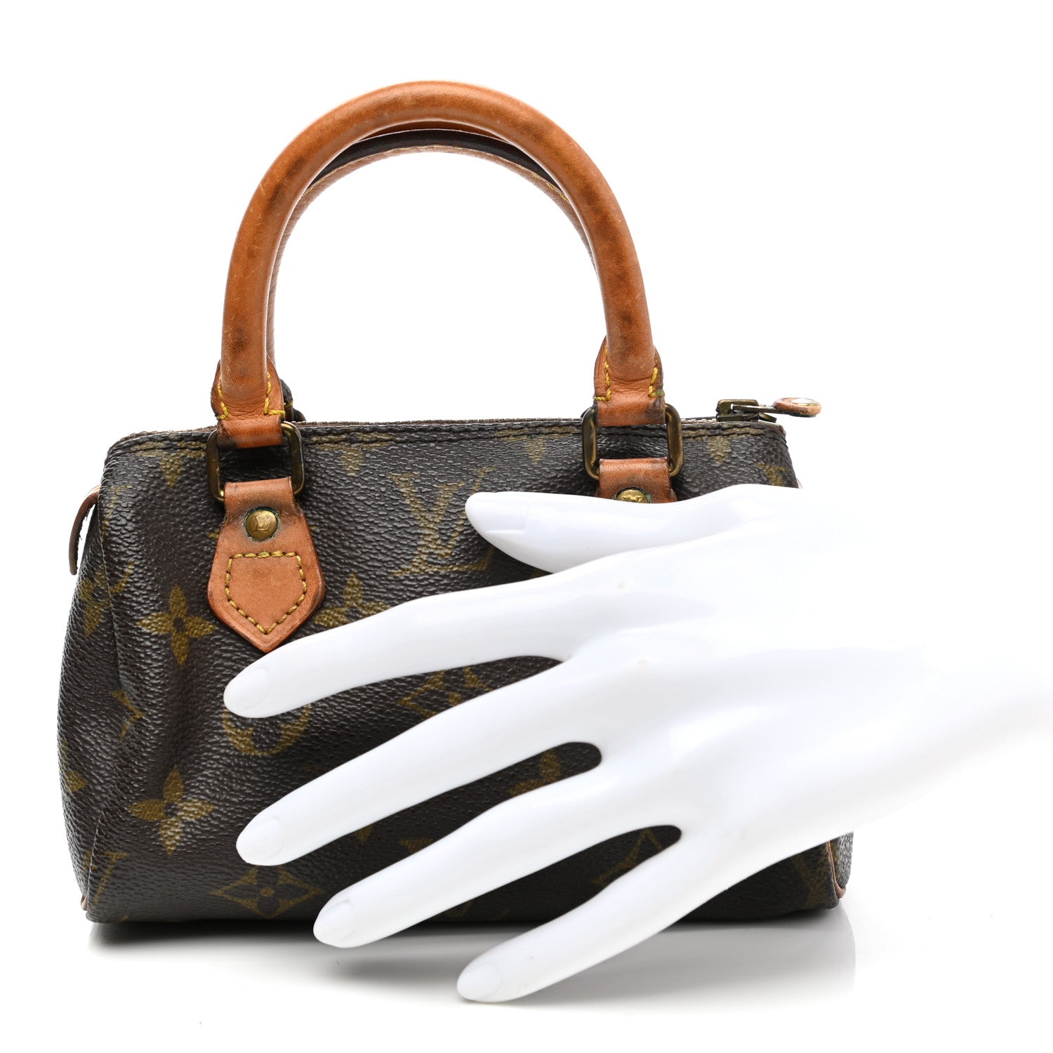 Louis Vuitton Monogram Mini Sac HL Speedy 2 of 12