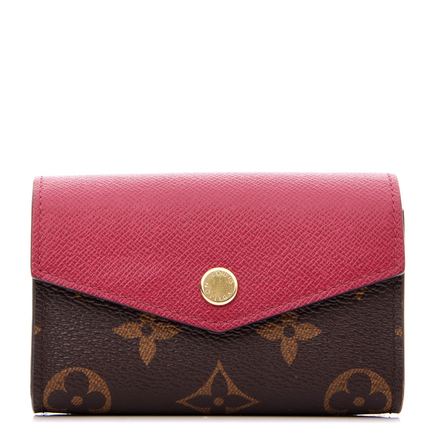 Monogram Sarah Multicartes Fuchsia