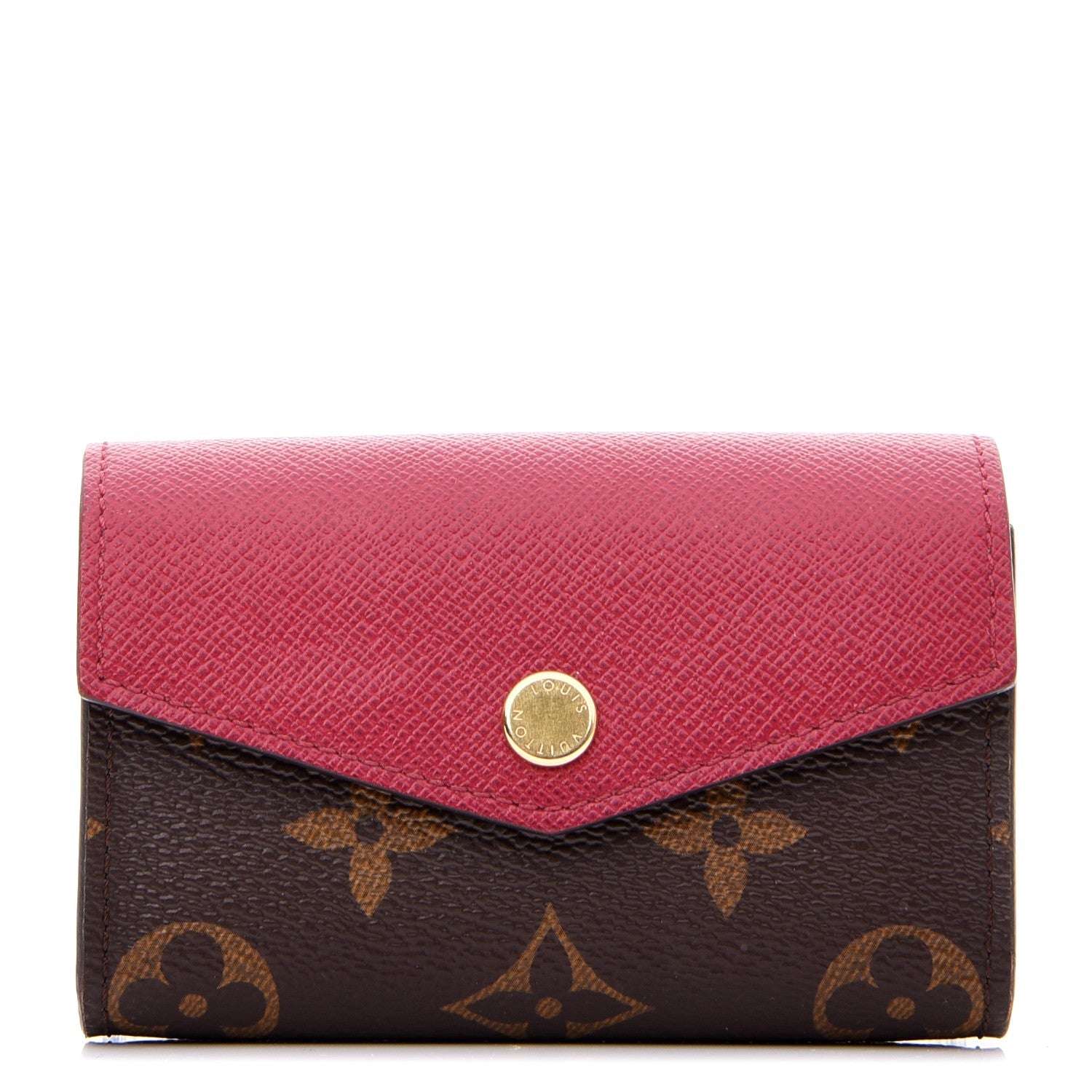 Louis Vuitton Monogram Sarah Multicartes Fuchsia 1 of 7