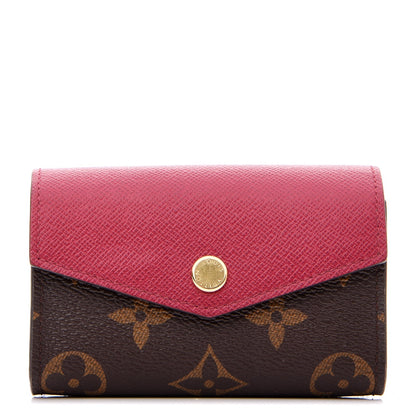 Louis Vuitton Monogram Sarah Multicartes Fuchsia 1 of 7