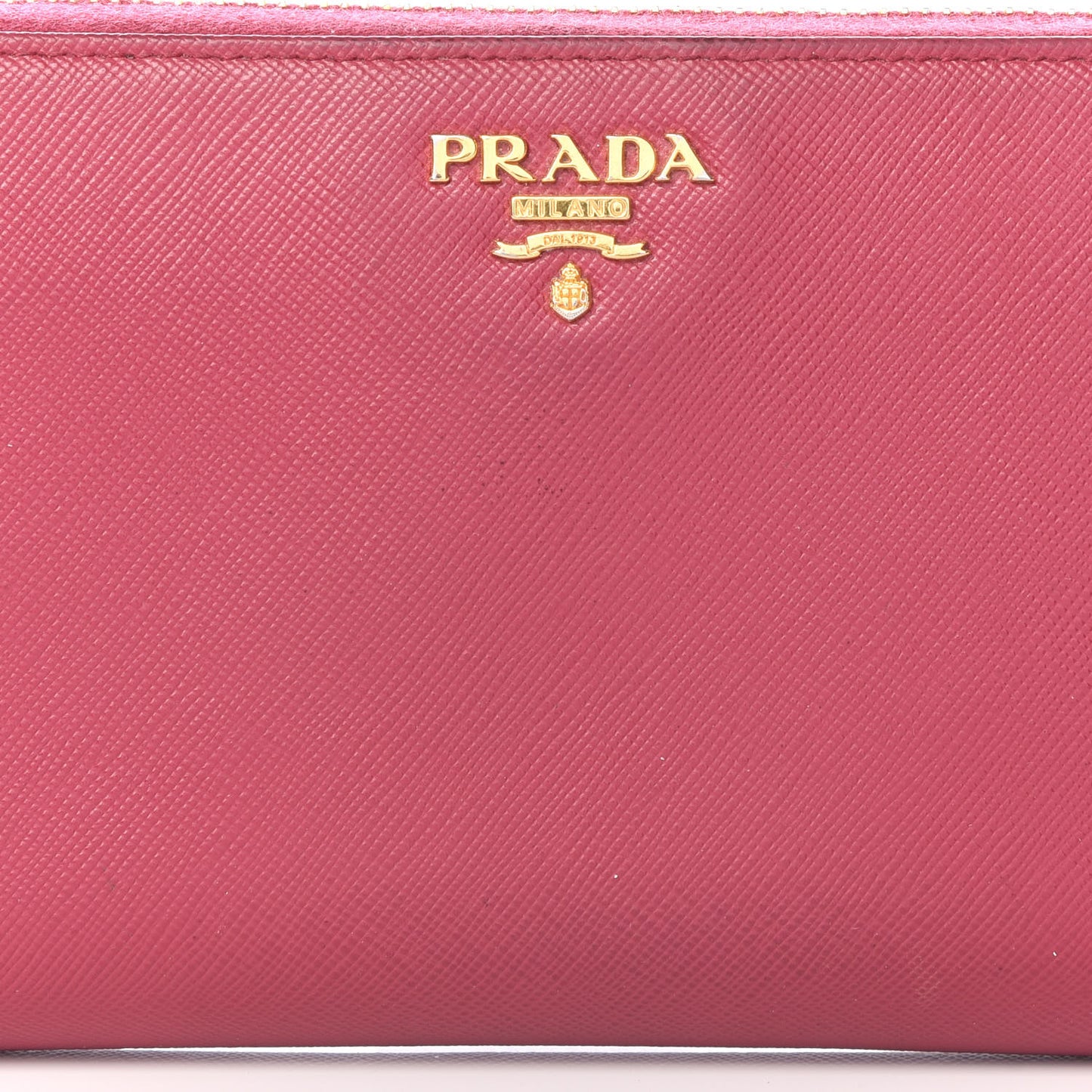 Saffiano Zip Around Wallet Peonia