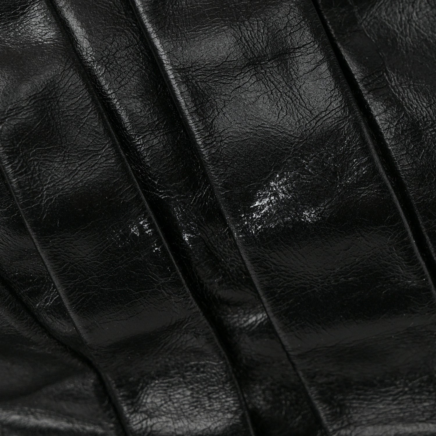 Chanel Glazed Calfskin Twisted Maxi Flap Black 19 of 19
