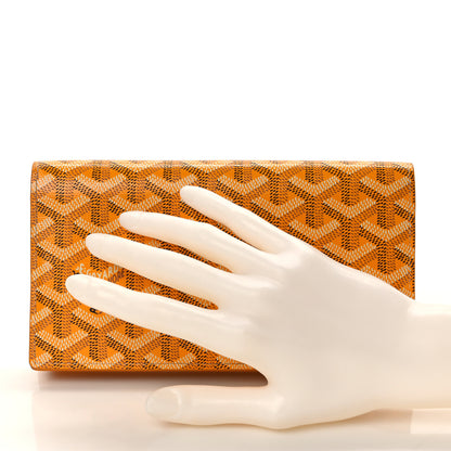 Goyard Goyardine Richelieu Wallet Yellow 2 of 7