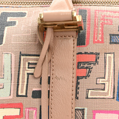 Fendi Zucca Spalmati Vitello FF Multicolor Forever Boston Multicolor Beige 11 of 11