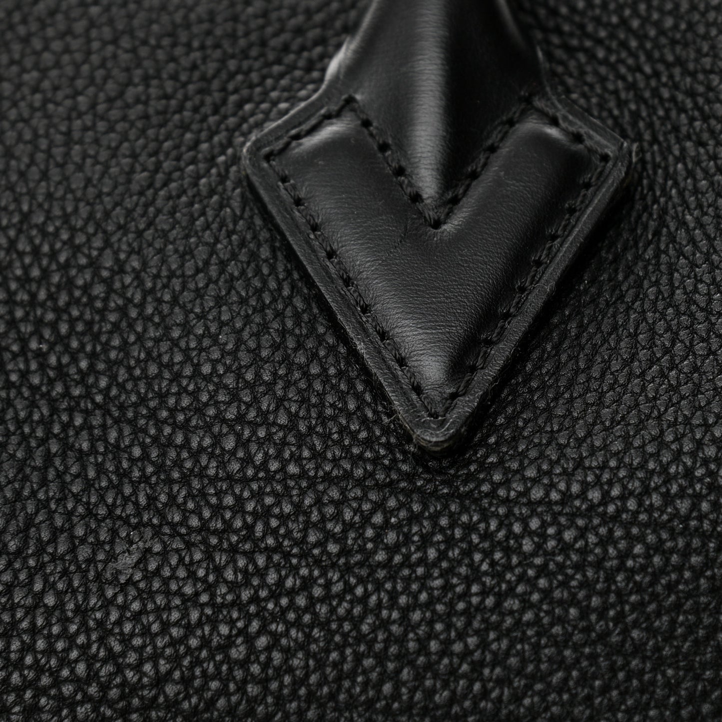 Cuir Orfevre Veau Cachemire Tote W GM Black