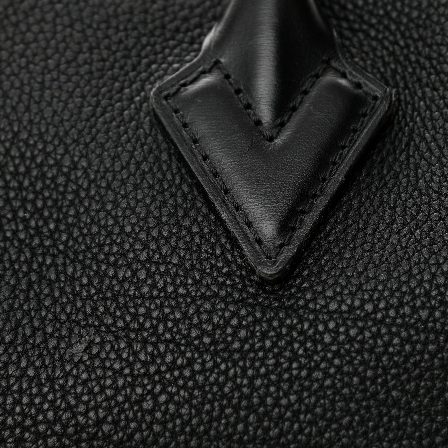 Louis Vuitton Cuir Orfevre Veau Cachemire Tote W GM Black 12 of 14