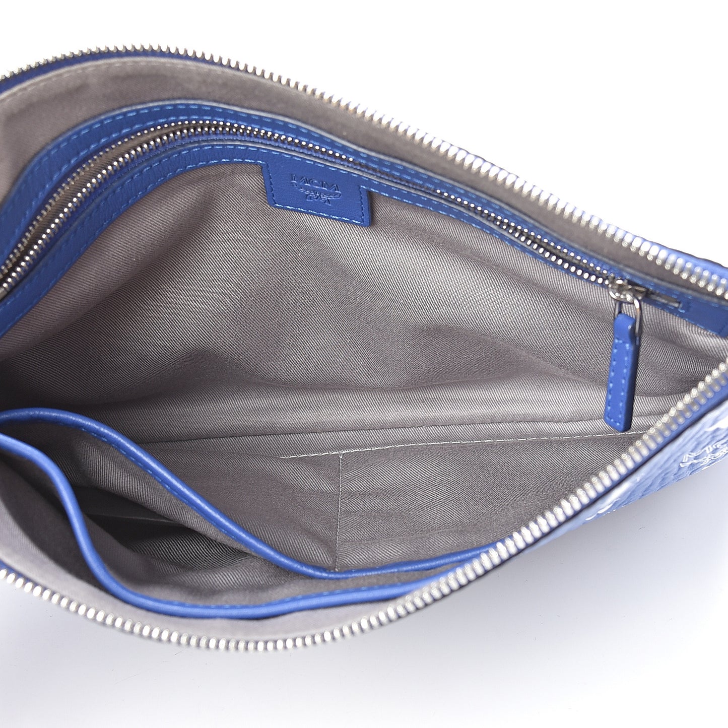 Visetos Wristlet Zip Pouch Blue