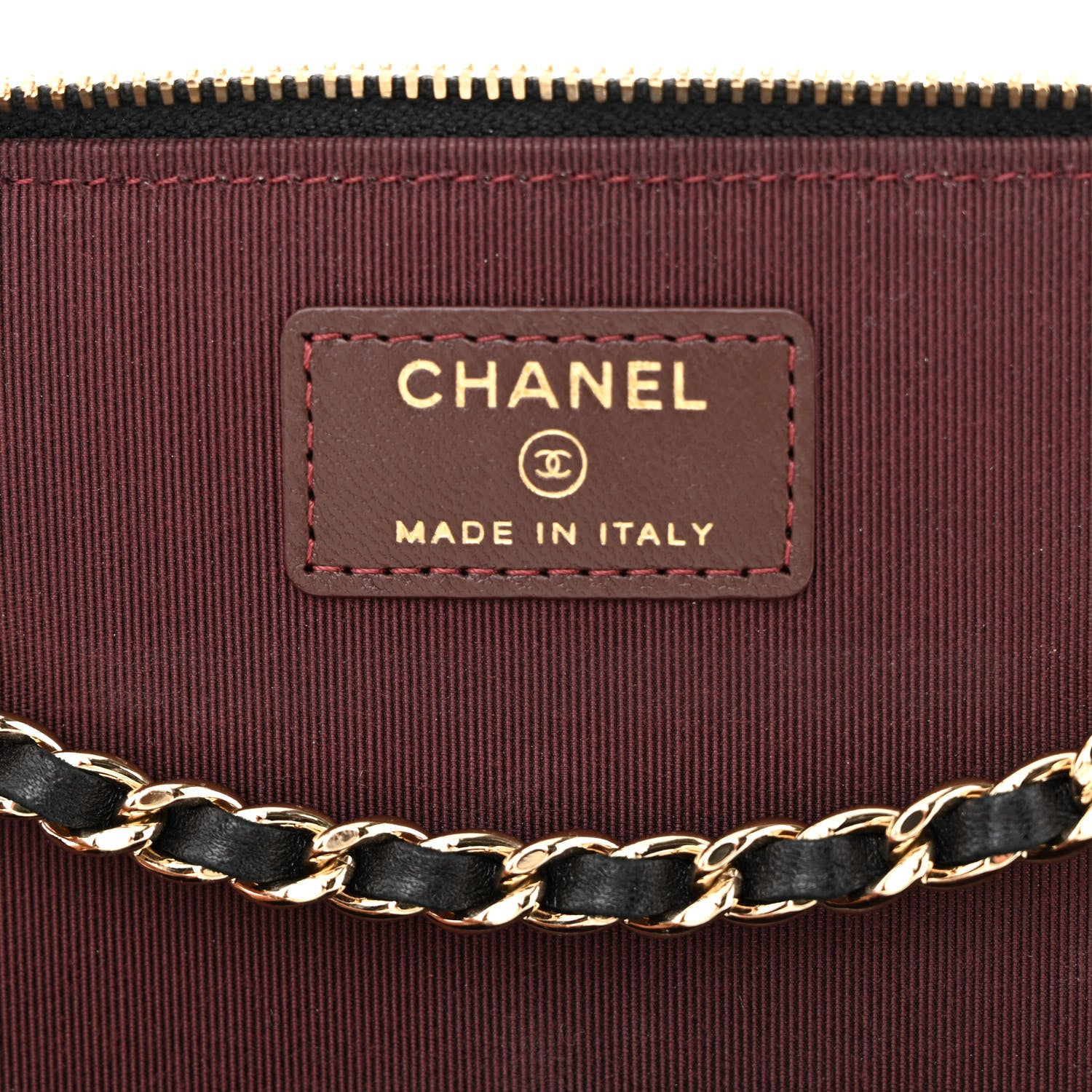 Chanel Lambskin Quilted Small Vanity Case With Chain Black 6 of 14