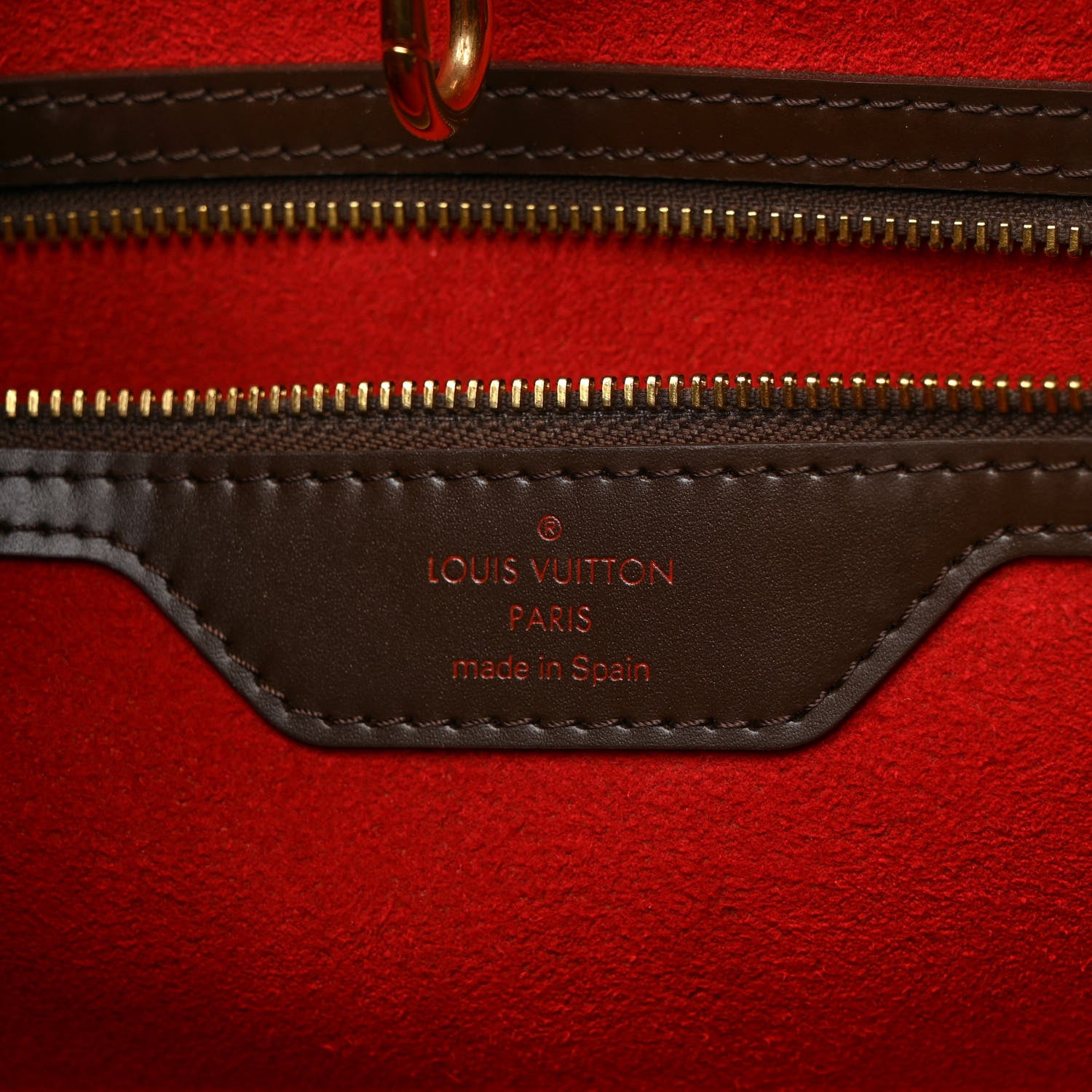 Louis Vuitton Damier Ebene Hampstead MM 7 of 10