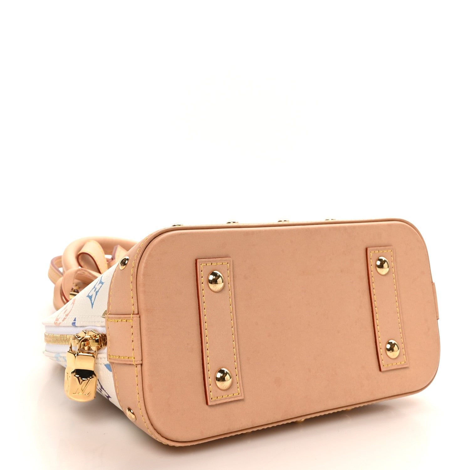 Louis Vuitton LV x TM Monogram Multicolor Alma BB White 4 of 9