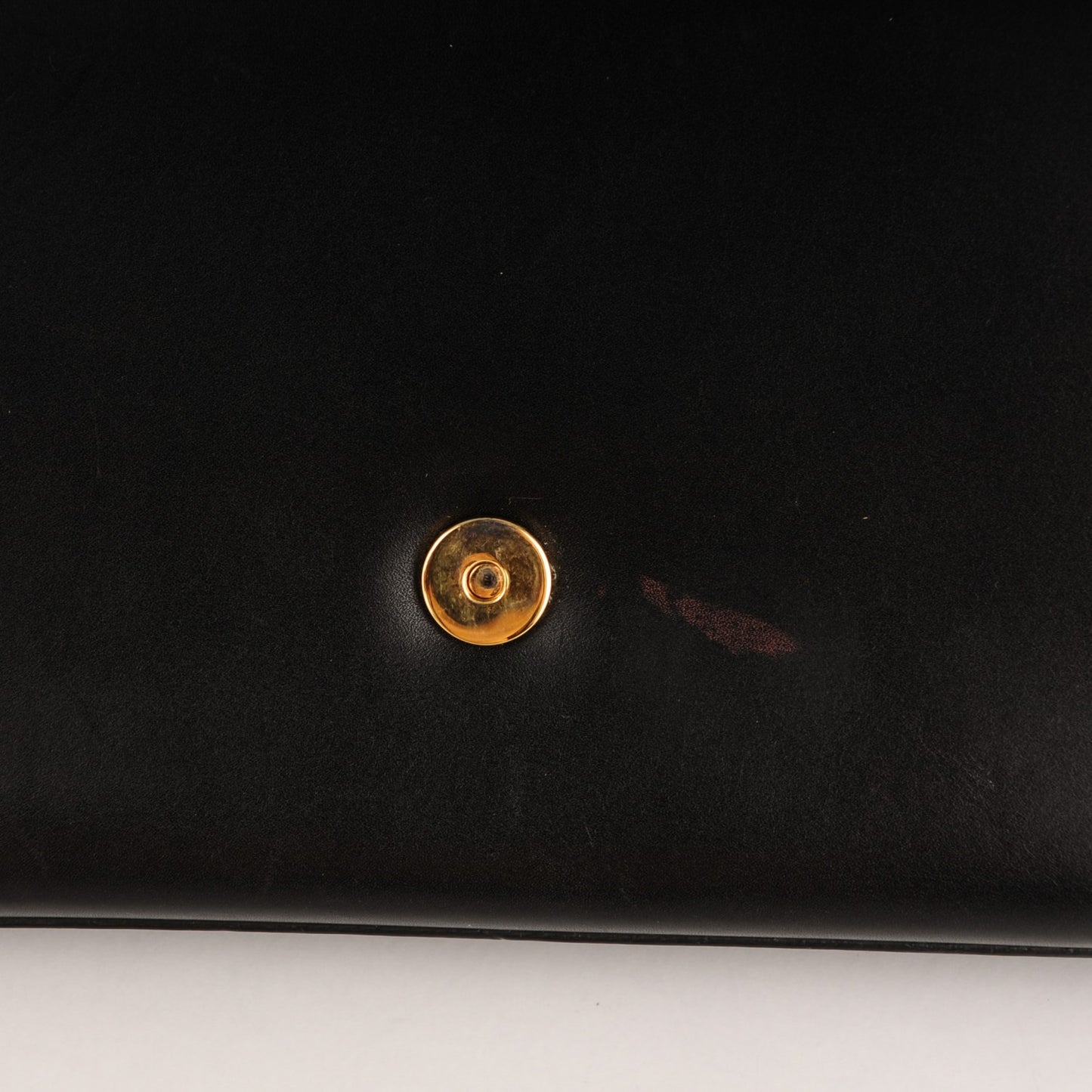 Calfskin Classic Monogram Clutch Black