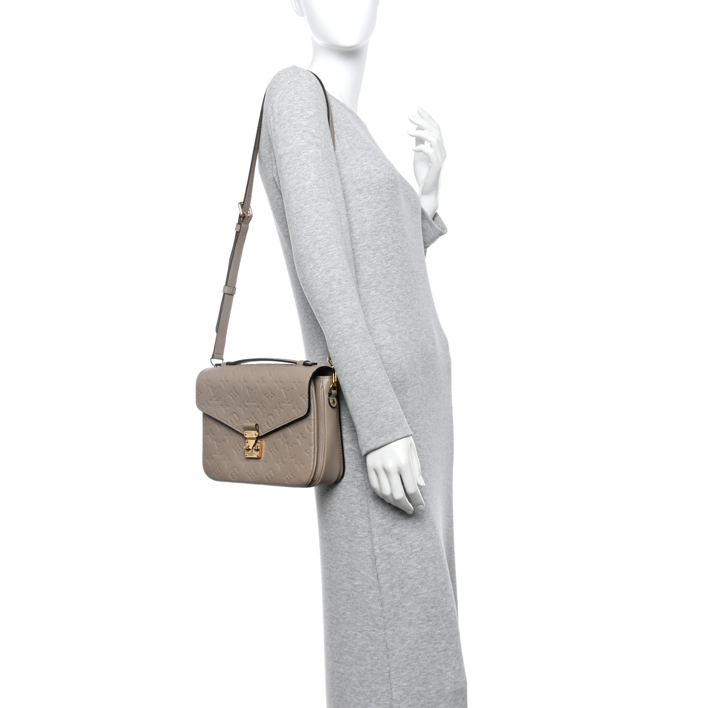 Empreinte Pochette Metis Tourterelle