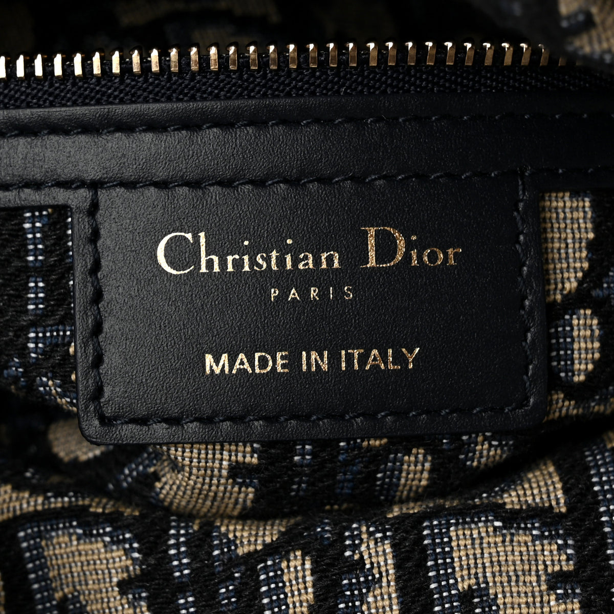 Christian Dior Wicker Oblique Medium Lady Dior Bag Blue 6 of 10