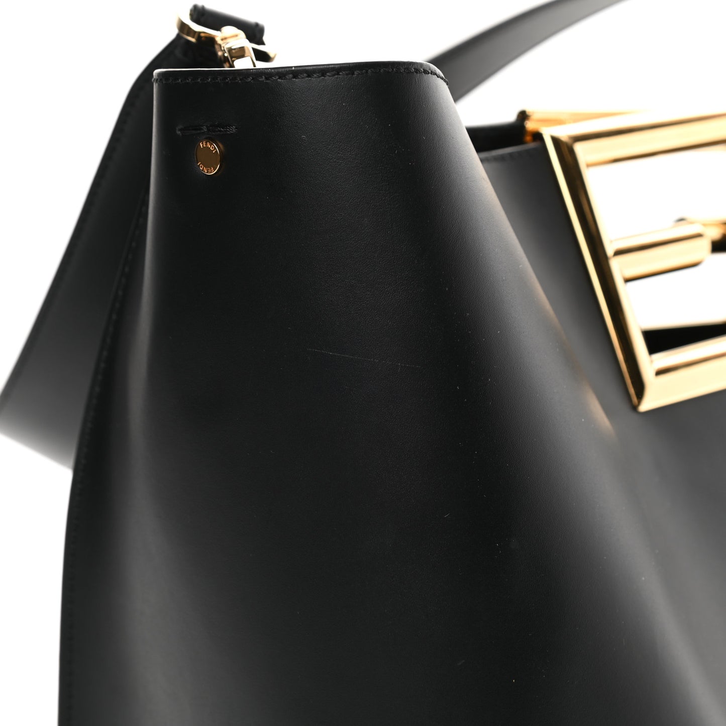 Vitello King Medium Fendi Way Tote Black