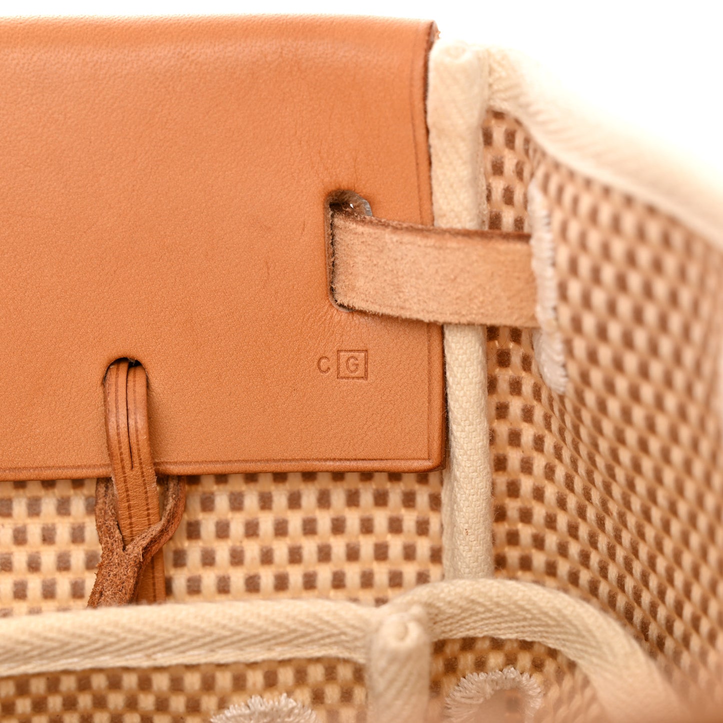 Toile Vache Hunter Herbag Cabas MM Natural