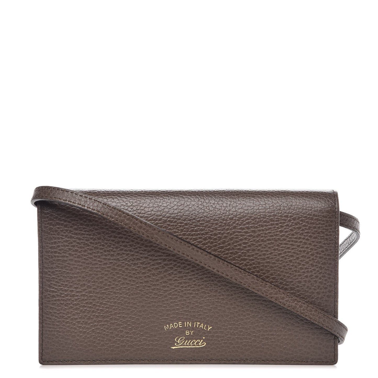Dollar Calfskin Bi-Color Mini Swing Wallet Bag Grey Field Soft Pink