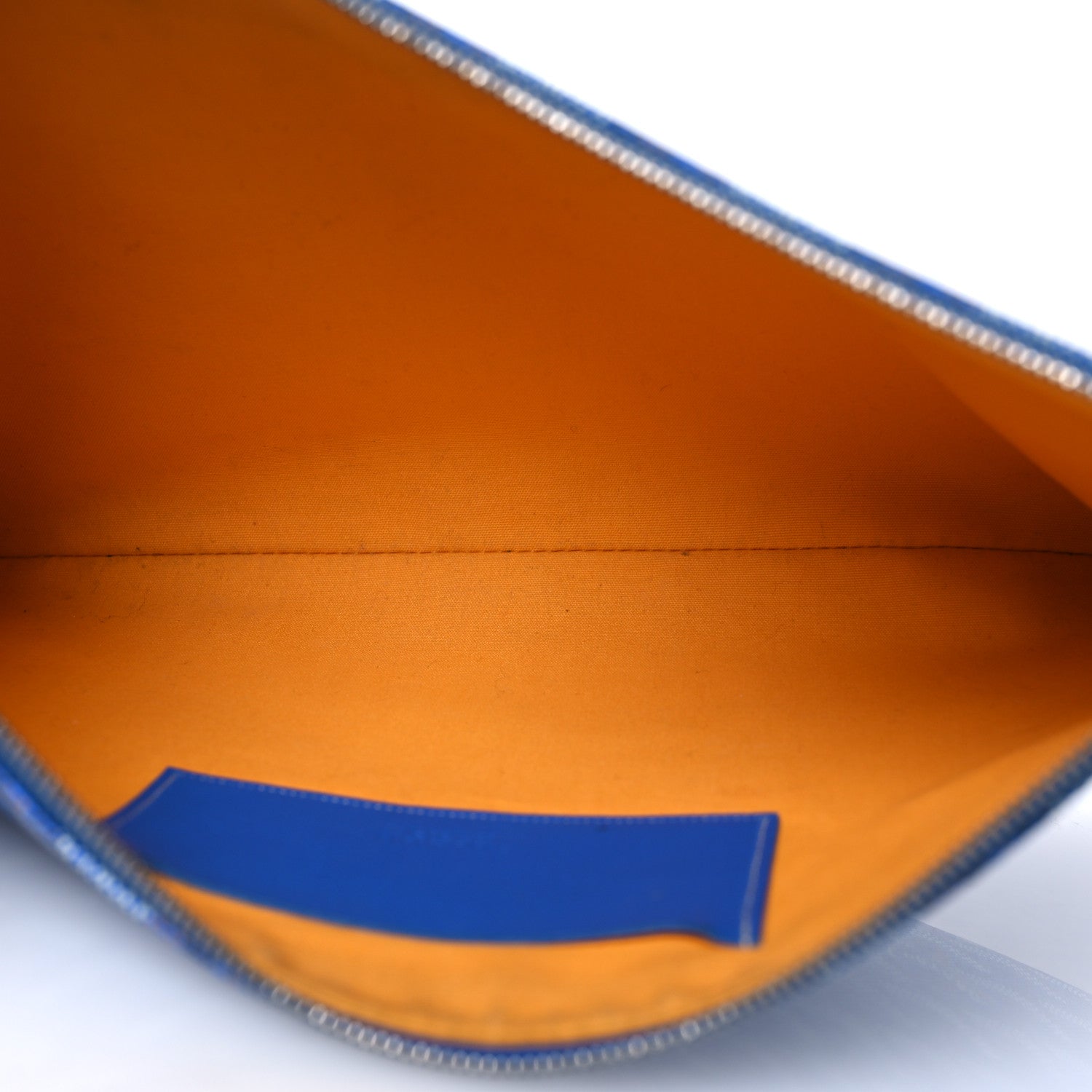 Goyard Goyardine Senat Pochette MM Sky Blue 5 of 10