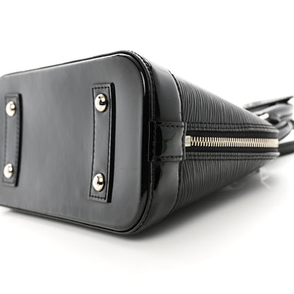 Louis Vuitton Epi Electric Alma BB Black 9 of 9