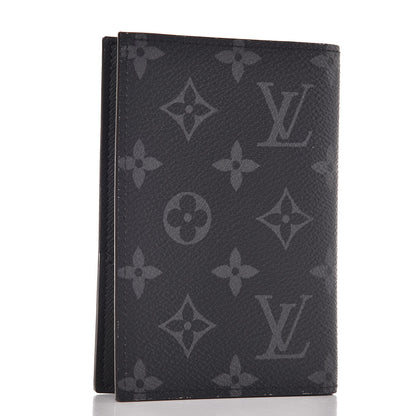 Louis Vuitton Monogram Eclipse Passport Cover 3 of 8