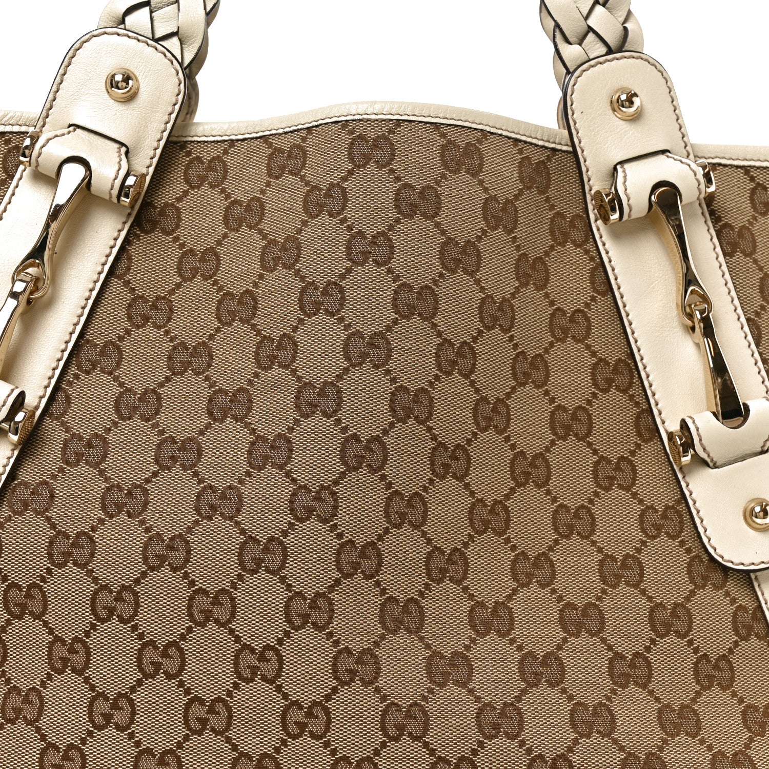 Gucci Monogram Medium Pelham Shoulder Bag Off White 8 of 10