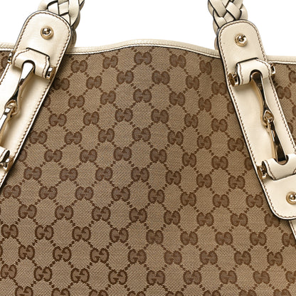 Gucci Monogram Medium Pelham Shoulder Bag Off White 8 of 10