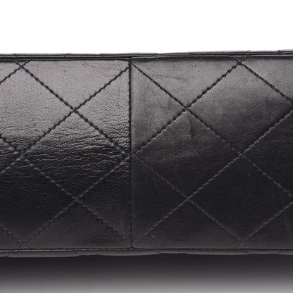Chanel Lambskin Quilted Jumbo Single Flap Black 10 of 15