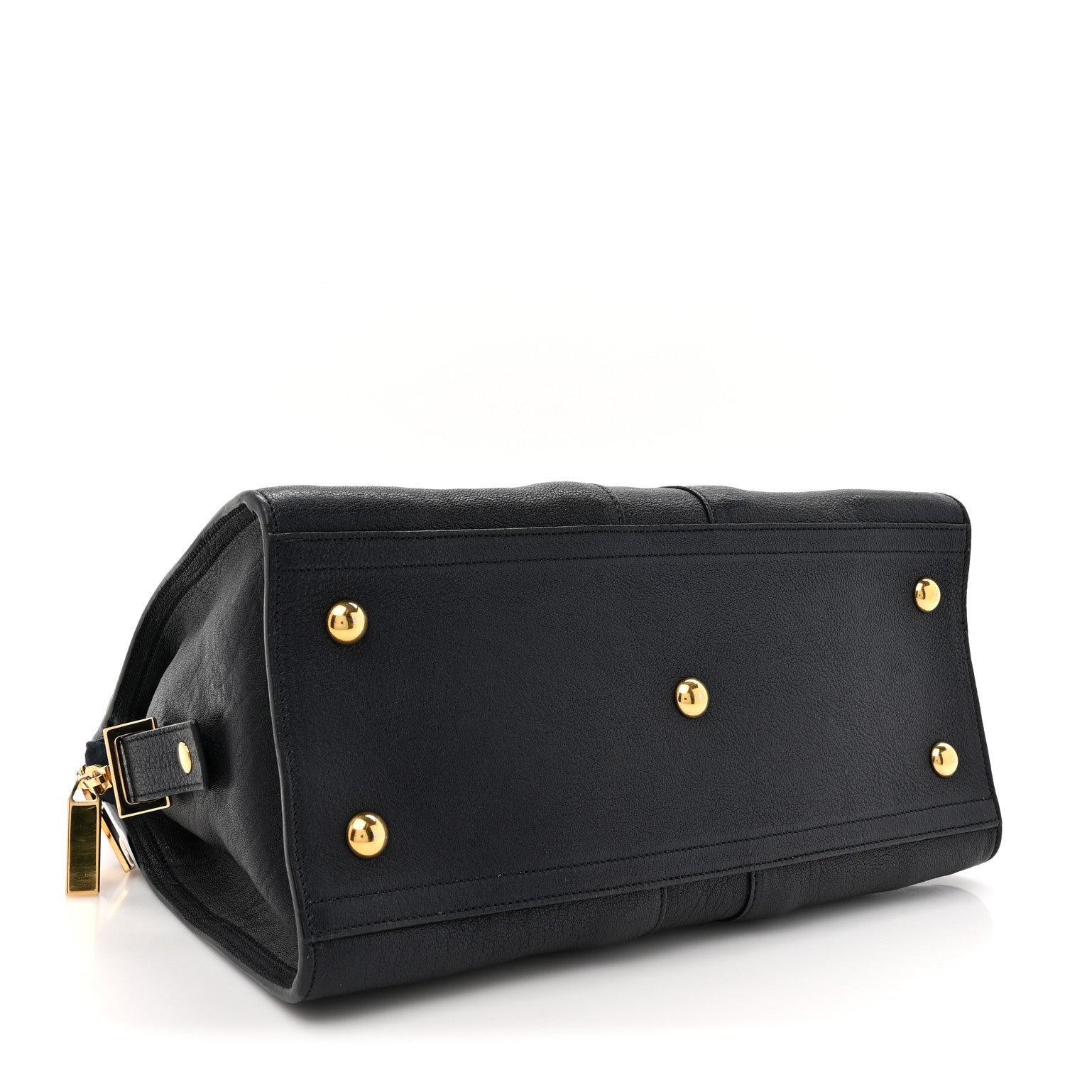 Saint Laurent Sheepskin Small Cabas ChYc Navy 4 of 12