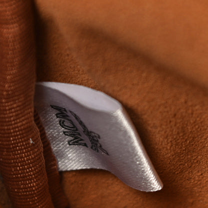 MCM Calfskin Stud X-Mini Stark Bebe Boo Backpack Sky Blue 7 of 11