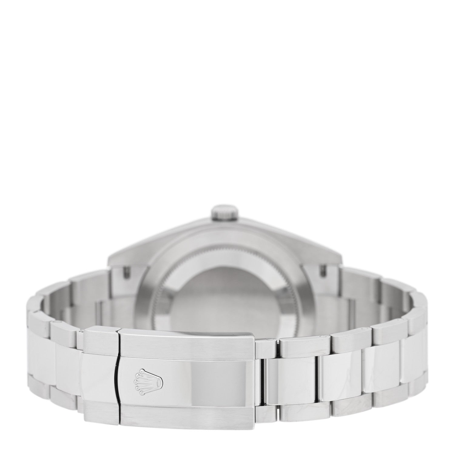 Rolex Stainless Steel 18K White Gold Diamond 41mm Oyster Perpetual Datejust Watch Black 126334 3 of 5
