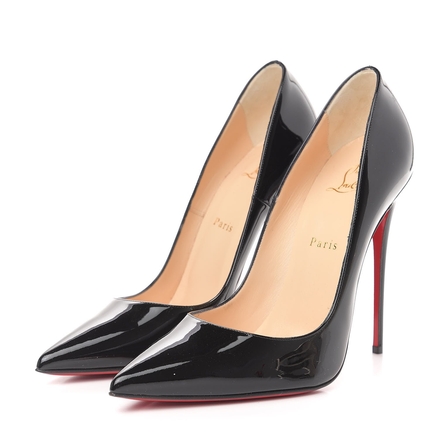 Christian Louboutin Patent So Kate 120 Pumps 40.5 Black 3 of 7