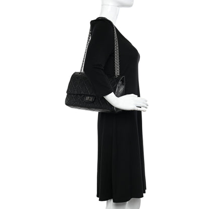 Chanel Aged Calfskin Quilted 2.55 Reissue 226 Flap Black 2 of 10