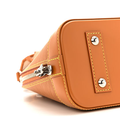 Louis Vuitton Epi Jacquard Alma BB Honey Gold 7 of 10