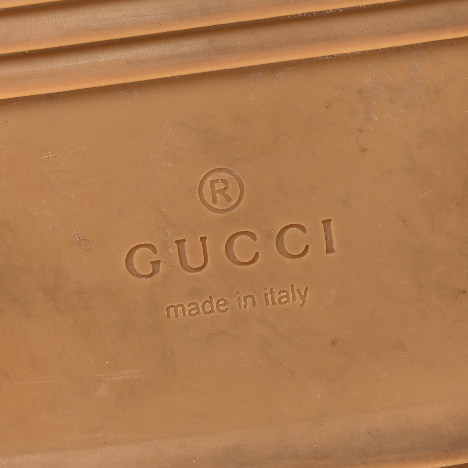 Gucci Canvas GG Monogram Mens Slide Sandals 11 Beige 7 of 10