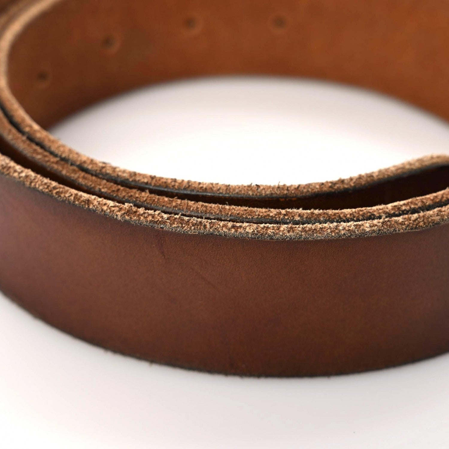 Gucci Faded Calfskin Double G 40mm Belt 95 38 Cuir 11 of 12