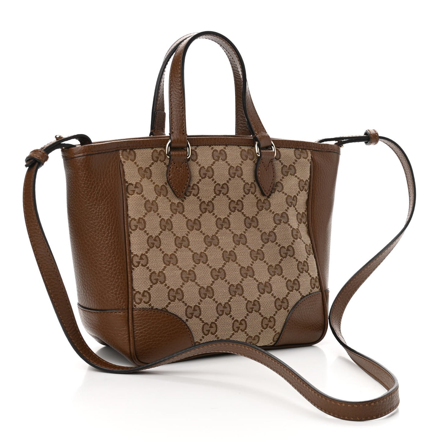 Monogram Small Bree Tote Beige Tabacco