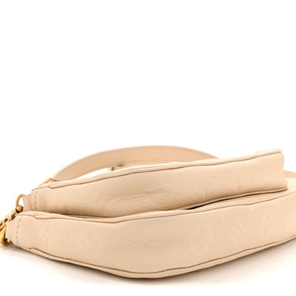 Louis Vuitton Empreinte Monogram Giant Multi Pochette Accessories Cream 9 of 11