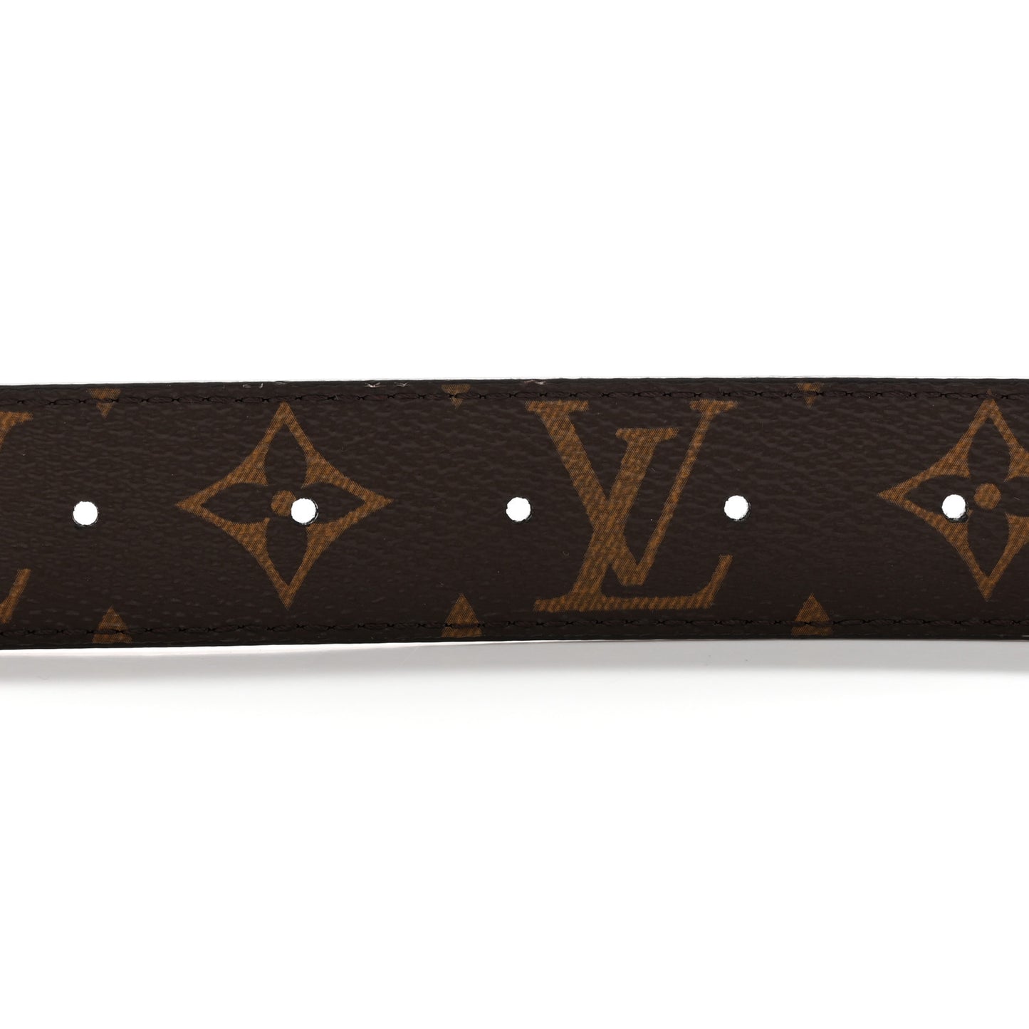 Monogram 30mm LV Initiales Reversible Belt 90 36 Coquelicot
