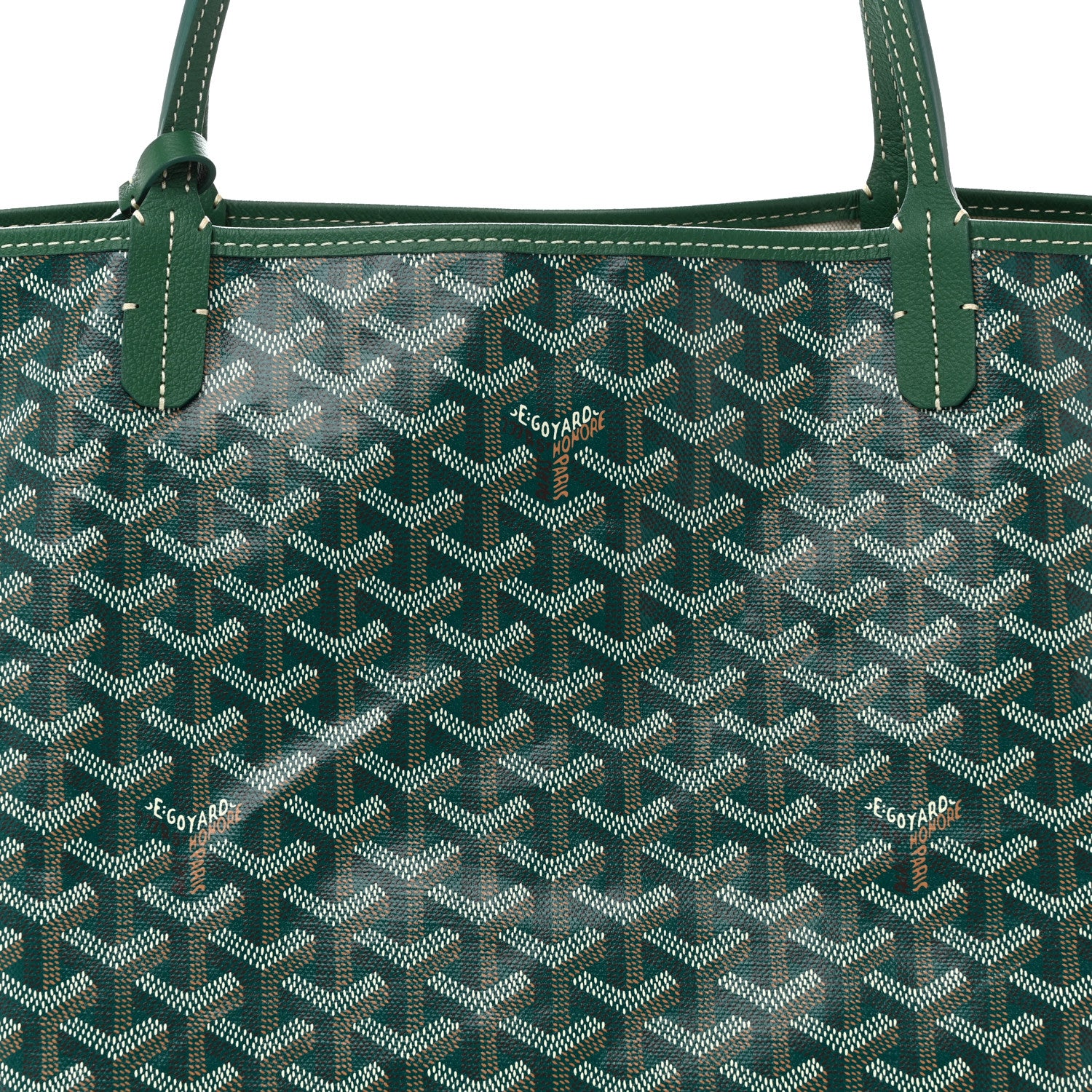 Goyard Goyardine Saint Louis GM Green 9 of 11