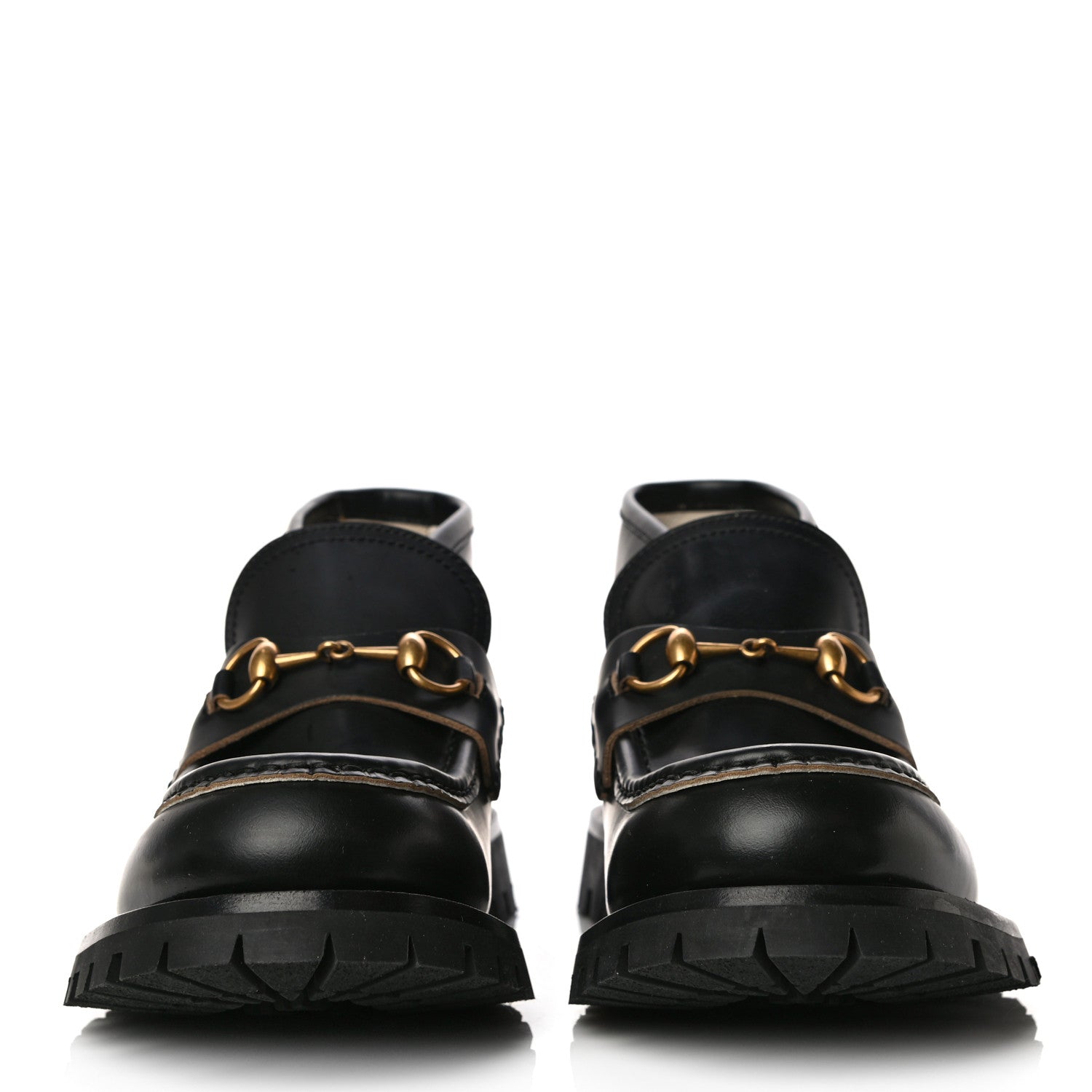 Gucci Cordovan Lux Mens Harald Horsebit Ankle Boots 8 Black 4 of 27