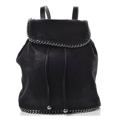 Stella McCartney Shaggy Deer Falabella Backpack Black 1 of 10
